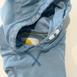 Boden garment dyed 100% cotton hoodie size 9-10y